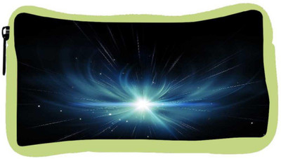 

Snoogg Eco Friendly Canvas Abstract Stars Design Designer Student Pen Pencil Case Coin Purse Pouch Cosmetic Makeup Bag (GREEN) Pouch(Multicolor)
