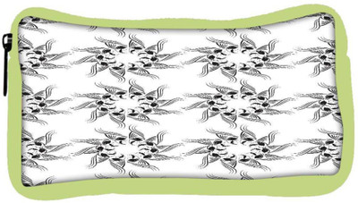 

Snoogg Eco Friendly Canvas Mix Pattern White Designer Student Pen Pencil Case Coin Purse Pouch Cosmetic Makeup Bag (GREEN) Pouch(Multicolor)
