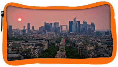 

Snoogg Eco Friendly Canvas Green Roads In City Designer Student Pen Pencil Case Coin Purse Pouch Cosmetic Makeup Bag (ORANGE) Pouch(Multicolor)