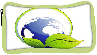 

Snoogg Eco Friendly Canvas Abstarct Ecology Concept Background Student Pen Pencil Case Coin Purse Pouch Cosmetic Makeup Bag (GREEN) Pouch(Multicolor)