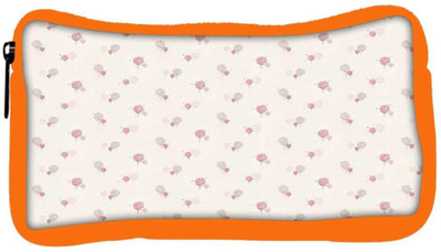 

Snoogg Eco Friendly Canvas Splash Flower Pattern Student Pen Pencil Case Coin Purse Pouch Cosmetic Makeup Bag (ORANGE) Pouch(Multicolor)