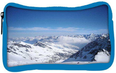 

Snoogg Eco Friendly Canvas Snow Area Designer Student Pen Pencil Case Coin Purse Pouch Cosmetic Makeup Bag (BLUE) Pouch(Multicolor)