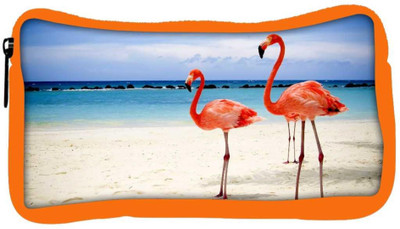 

Snoogg Eco Friendly Canvas Flamingos Designer Student Pen Pencil Case Coin Purse Pouch Cosmetic Makeup Bag (ORANGE) Pouch(Multicolor)