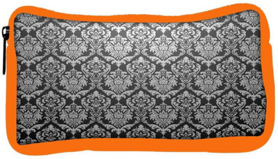 

Snoogg Eco Friendly Canvas Abstract Grey Pattern 1 Designer Student Pen Pencil Case Coin Purse Pouch Cosmetic Makeup Bag (ORANGE) Pouch(Multicolor)