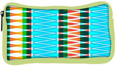 

Snoogg Eco Friendly Canvas Aztec Neon Aqua Student Pen Pencil Case Coin Purse Pouch Cosmetic Makeup Bag (GREEN) Pouch(Multicolor)