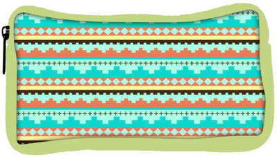 

Snoogg Eco Friendly Canvas Aztec Pattern Temple Student Pen Pencil Case Coin Purse Pouch Cosmetic Makeup Bag (GREEN) Pouch(Multicolor)