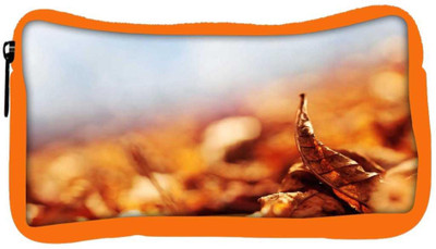 

Snoogg Eco Friendly Canvas Leaf About To Fall Designer Student Pen Pencil Case Coin Purse Pouch Cosmetic Makeup Bag (ORANGE) Pouch(Multicolor)