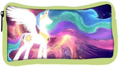 

Snoogg Eco Friendly Canvas Celestia Designer Student Pen Pencil Case Coin Purse Pouch Cosmetic Makeup Bag (GREEN) Pouch(Multicolor)