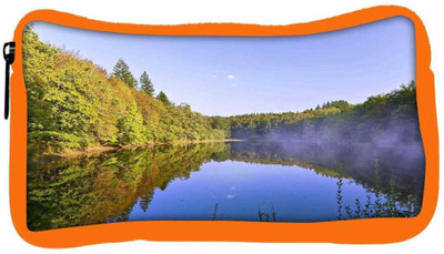 

Snoogg Eco Friendly Canvas River And Forest Designer Student Pen Pencil Case Coin Purse Pouch Cosmetic Makeup Bag (ORANGE) Pouch(Multicolor)