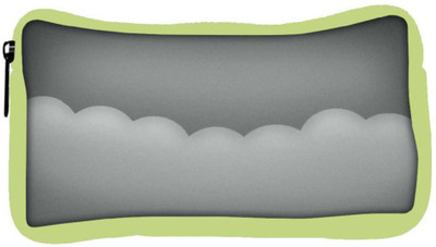 

Snoogg Eco Friendly Canvas Minimalistic Gray Clouds Designer Student Pen Pencil Case Coin Purse Pouch Cosmetic Makeup Bag (GREEN) Pouch(Multicolor)