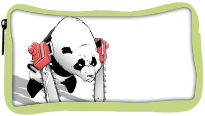 

Snoogg Eco Friendly Canvas Panda With Chainsaw Paws Designer Student Pen Pencil Case Coin Purse Pouch Cosmetic Makeup Bag (GREEN) Pouch(Multicolor)