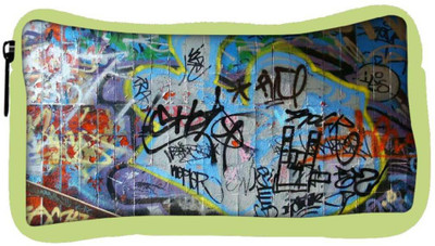 

Snoogg Eco Friendly Canvas Colorful Graffiti Street Paint Designer Student Pen Pencil Case Coin Purse Pouch Cosmetic Makeup Bag (GREEN) Pouch(Multicolor)