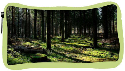 

Snoogg Eco Friendly Canvas Cutting Down The Trees Designer Student Pen Pencil Case Coin Purse Pouch Cosmetic Makeup Bag (GREEN) Pouch(Multicolor)