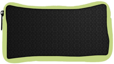 

Snoogg Eco Friendly Canvas Black Wall Pattern Design Designer Student Pen Pencil Case Coin Purse Pouch Cosmetic Makeup Bag (GREEN) Pouch(Multicolor)