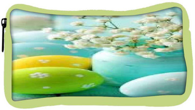 

Snoogg Eco Friendly Canvas Colorful Egg Designer Student Pen Pencil Case Coin Purse Pouch Cosmetic Makeup Bag (GREEN) Pouch(Multicolor)
