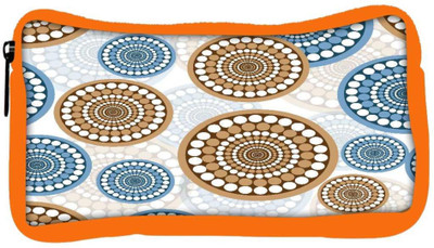 

Snoogg Eco Friendly Canvas Colorful Love Designer Student Pen Pencil Case Coin Purse Pouch Cosmetic Makeup Bag (ORANGE) Pouch(Multicolor)