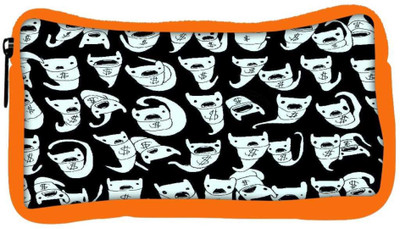 

Snoogg Eco Friendly Canvas Dollar Kitty Student Pen Pencil Case Coin Purse Pouch Cosmetic Makeup Bag (ORANGE) Pouch(Multicolor)