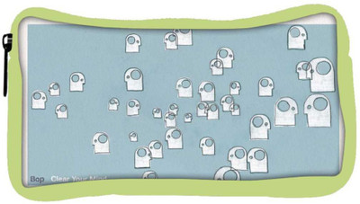 

Snoogg Eco Friendly Canvas Bop Art Pattern Designer Student Pen Pencil Case Coin Purse Pouch Cosmetic Makeup Bag (GREEN) Pouch(Multicolor)