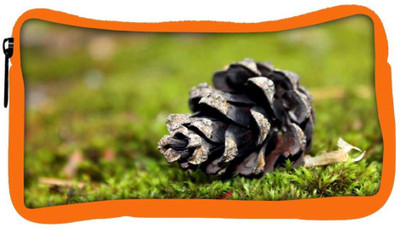 

Snoogg Eco Friendly Canvas Black Flower Designer Student Pen Pencil Case Coin Purse Pouch Cosmetic Makeup Bag (ORANGE) Pouch(Multicolor)