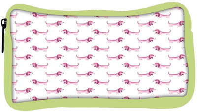 

Snoogg Eco Friendly Canvas Abstract Dash White Pattern Designer Student Pen Pencil Case Coin Purse Pouch Cosmetic Makeup Bag (GREEN) Pouch(Multicolor)