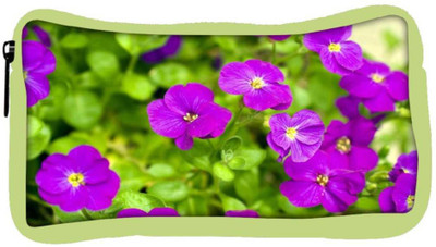 

Snoogg Eco Friendly Canvas Autumn Flower Designer Student Pen Pencil Case Coin Purse Pouch Cosmetic Makeup Bag (GREEN) Pouch(Multicolor)