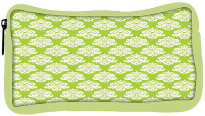 

Snoogg Eco Friendly Canvas Abstract White Green Pattern Designer Student Pen Pencil Case Coin Purse Pouch Cosmetic Makeup Bag (GREEN) Pouch(Multicolor)