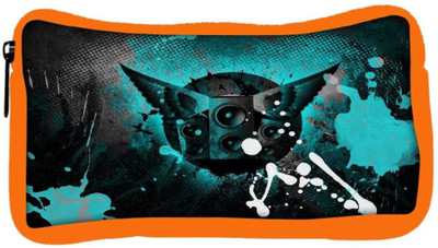 

Snoogg Eco Friendly Canvas Retro Rose Background Student Pen Pencil Case Coin Purse Pouch Cosmetic Makeup Bag (ORANGE) Pouch(Multicolor)
