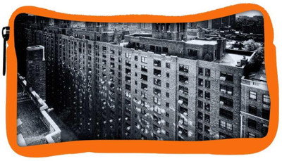 

Snoogg Eco Friendly Canvas Manhattan New York City Designer Student Pen Pencil Case Coin Purse Pouch Cosmetic Makeup Bag (ORANGE) Pouch(Multicolor)