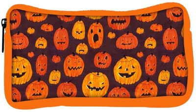 

Snoogg Eco Friendly Canvas Halloween Day Special Student Pen Pencil Case Coin Purse Pouch Cosmetic Makeup Bag (ORANGE) Pouch(Multicolor)