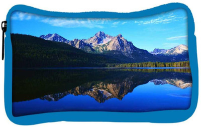 

Snoogg Eco Friendly Canvas Mirror Image Of Mountain Designer Student Pen Pencil Case Coin Purse Pouch Cosmetic Makeup Bag (BLUE) Pouch(Multicolor)