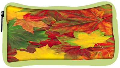 

Snoogg Eco Friendly Canvas Beautiful Autumn Maple Leaves Background Student Pen Pencil Case Coin Purse Pouch Cosmetic Makeup Bag (GREEN) Pouch(Multicolor)