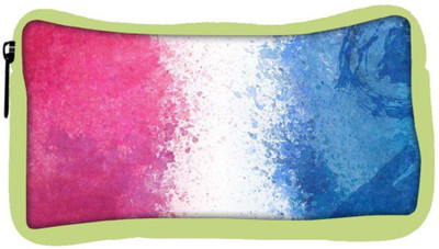 

Snoogg Eco Friendly Canvas Color Splashes Abstract Designer Student Pen Pencil Case Coin Purse Pouch Cosmetic Makeup Bag (GREEN) Pouch(Multicolor)