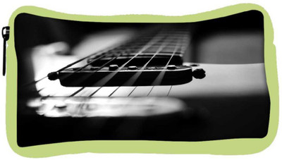 

Snoogg Eco Friendly Canvas First Guitar Designer Student Pen Pencil Case Coin Purse Pouch Cosmetic Makeup Bag (GREEN) Pouch(Multicolor)