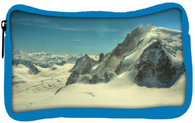 

Snoogg Eco Friendly Canvas Snow Mountains Designer Student Pen Pencil Case Coin Purse Pouch Cosmetic Makeup Bag (BLUE) Pouch(Multicolor)