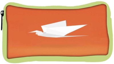 

Snoogg Eco Friendly Canvas Origami Cran 2893 Student Pen Pencil Case Coin Purse Pouch Cosmetic Makeup Bag (GREEN) Pouch(Multicolor)