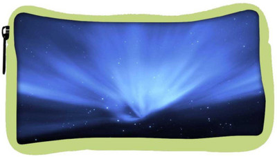 

Snoogg Eco Friendly Canvas Blue Stars Designer Student Pen Pencil Case Coin Purse Pouch Cosmetic Makeup Bag (GREEN) Pouch(Multicolor)