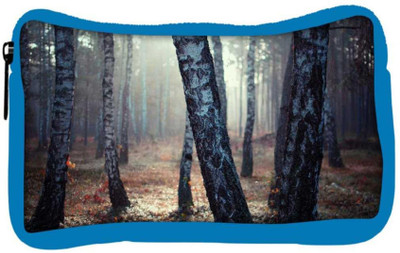 

Snoogg Eco Friendly Canvas White Trees Designer Student Pen Pencil Case Coin Purse Pouch Cosmetic Makeup Bag (BLUE) Pouch(Multicolor)