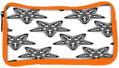 

Snoogg Eco Friendly Canvas Black Starfish Designer Student Pen Pencil Case Coin Purse Pouch Cosmetic Makeup Bag (ORANGE) Pouch(Multicolor)