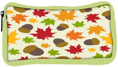 

Snoogg Eco Friendly Canvas Nuts Designer Student Pen Pencil Case Coin Purse Pouch Cosmetic Makeup Bag (GREEN) Pouch(Multicolor)