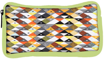

Snoogg Eco Friendly Canvas Aztec Orange Grey Yellow Student Pen Pencil Case Coin Purse Pouch Cosmetic Makeup Bag (GREEN) Pouch(Multicolor)