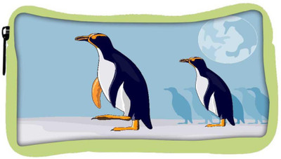 

Snoogg Eco Friendly Canvas Yellow Eyed Penguin Student Pen Pencil Case Coin Purse Pouch Cosmetic Makeup Bag (GREEN) Pouch(Multicolor)
