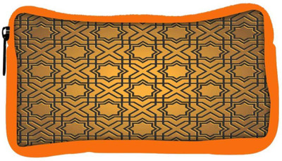 

Snoogg Eco Friendly Canvas Abstract Yellow Designer Student Pen Pencil Case Coin Purse Pouch Cosmetic Makeup Bag (ORANGE) Pouch(Multicolor)