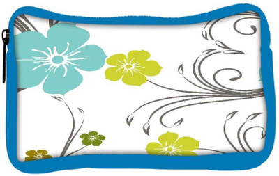 

Snoogg Eco Friendly Canvas Blue And Green Floral Pattern Designer Student Pen Pencil Case Coin Purse Pouch Cosmetic Makeup Bag (BLUE) Pouch(Multicolor)