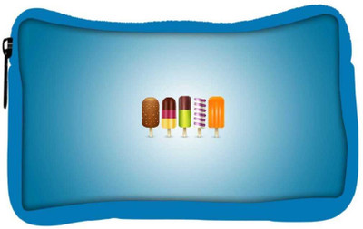 

Snoogg Eco Friendly Canvas Icecreams Designer Student Pen Pencil Case Coin Purse Pouch Cosmetic Makeup Bag (BLUE) Pouch(Multicolor)