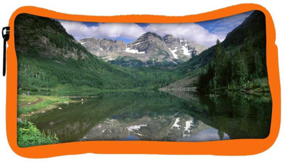 

Snoogg Eco Friendly Canvas Green Mountains Designer Student Pen Pencil Case Coin Purse Pouch Cosmetic Makeup Bag (ORANGE) Pouch(Multicolor)