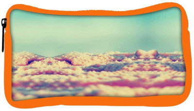 

Snoogg Eco Friendly Canvas Beach Sands Student Pen Pencil Case Coin Purse Pouch Cosmetic Makeup Bag (ORANGE) Pouch(Multicolor)