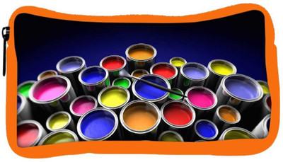 

Snoogg Eco Friendly Canvas Range Of Colours Designer Student Pen Pencil Case Coin Purse Pouch Cosmetic Makeup Bag (ORANGE) Pouch(Multicolor)