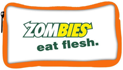 

Snoogg Eco Friendly Canvas Zombies Eat Flesh Student Pen Pencil Case Coin Purse Pouch Cosmetic Makeup Bag (ORANGE) Pouch(Multicolor)