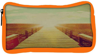 

Snoogg Eco Friendly Canvas Road To Infinity Student Pen Pencil Case Coin Purse Pouch Cosmetic Makeup Bag (ORANGE) Pouch(Multicolor)