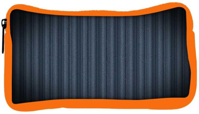 

Snoogg Eco Friendly Canvas Black Background Design Designer Student Pen Pencil Case Coin Purse Pouch Cosmetic Makeup Bag (ORANGE) Pouch(Multicolor)